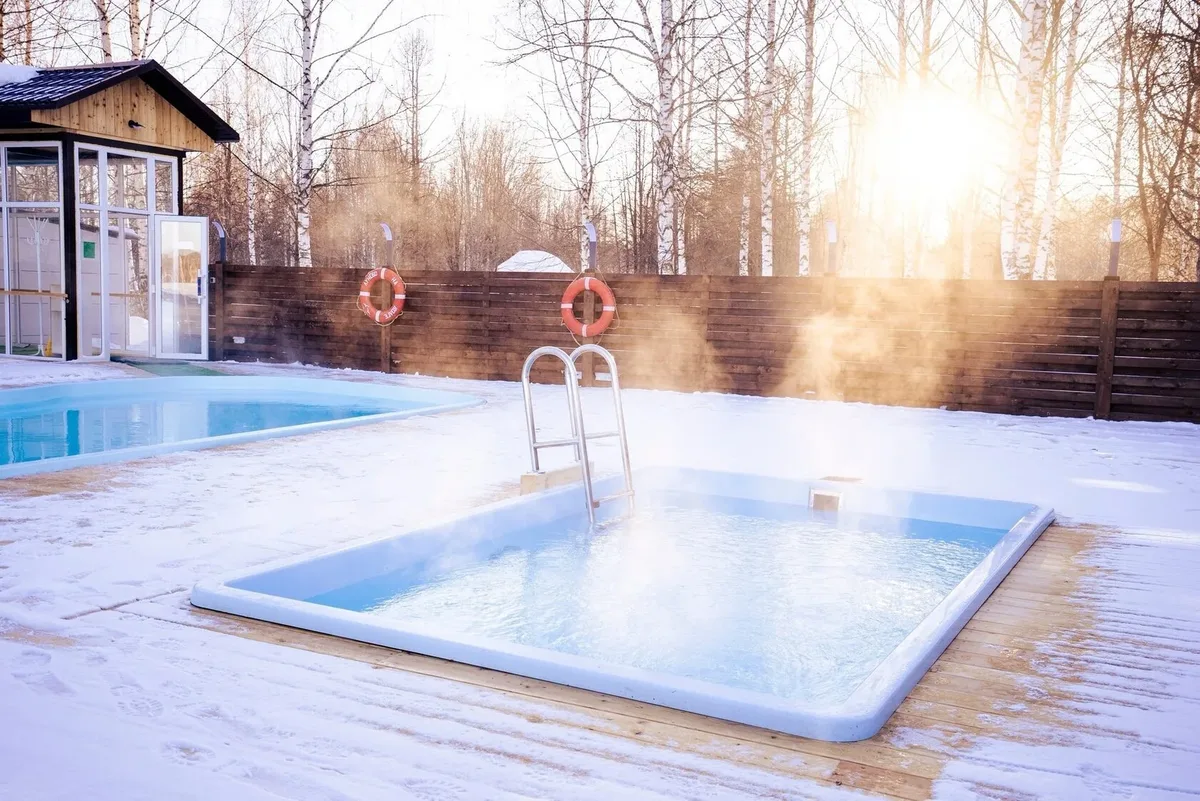 Композитный бассейн Laguna 4 — установка в Благовещенске