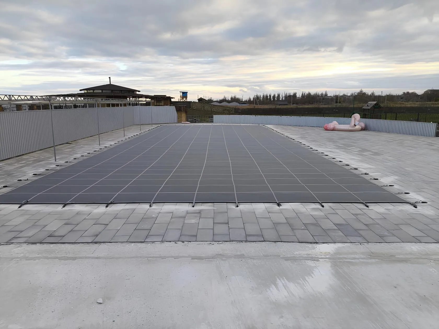 Защитное покрывало для бассейна в Благовещенске